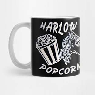 Harlow And Popcorn Funny Popcorn The Pony Mug